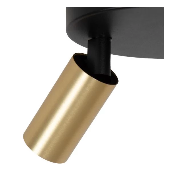 Lucide RITMO - Ceiling spotlight - Ø 18 cm - 3xGU10 (MR11) - Matt Gold / Brass - detail 2